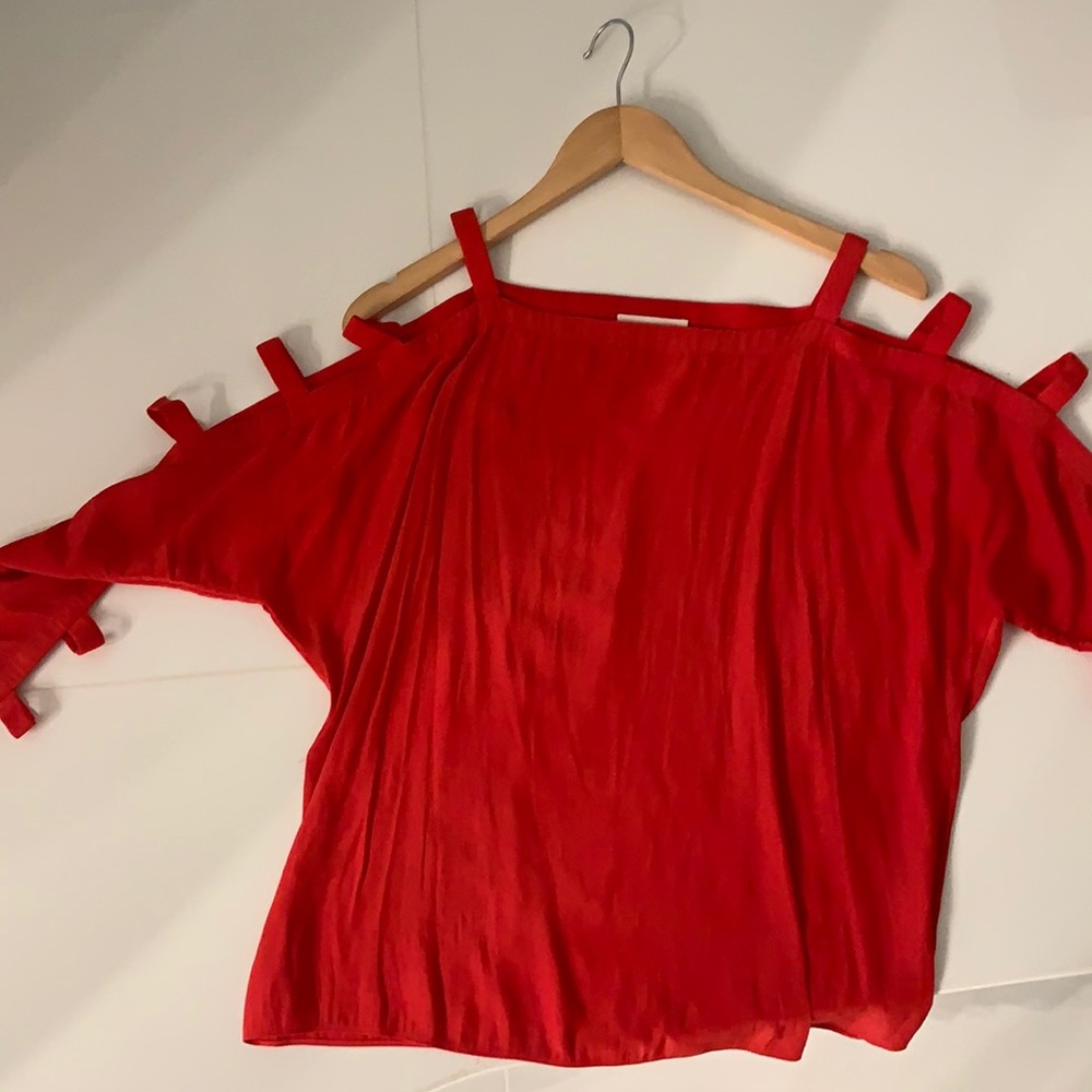 Ramy Brook open sleeve blouse